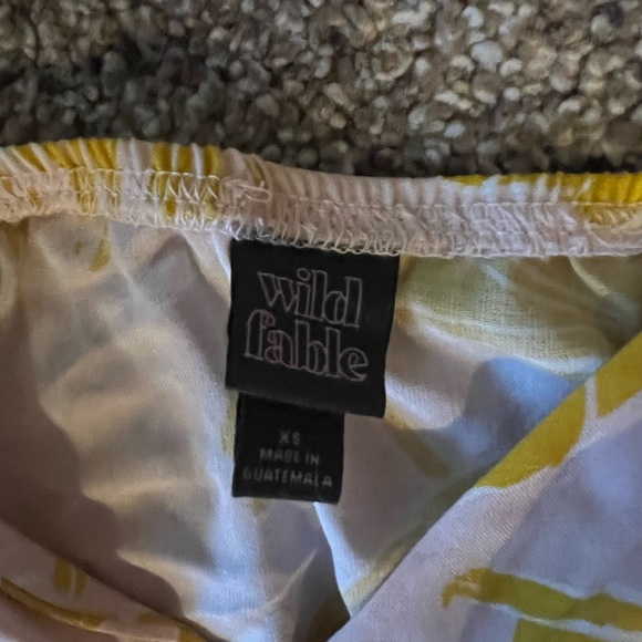 XS summer dress yellow - Picture 3 of 6